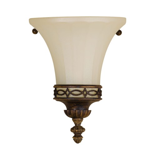 Lampa ścienna Drawing Room FE-DRAWING-ROOM-WU2 Elstead Lighting 1x60W E14 Aluminium Mosiądz