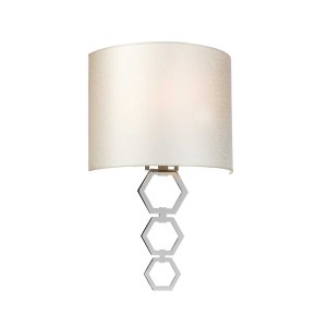 Lampa ścienna Średni kinkiet Clark CLARK-MEDIUM-PC Elstead Lighting 1x60 W E27 Polerowany chrom