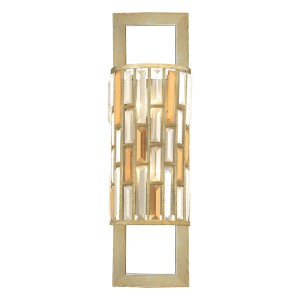 Lampa ścienna Gemma HK-GEMMA2-B-SL Elstead Lighting 2x60W E14 Stal Złoty