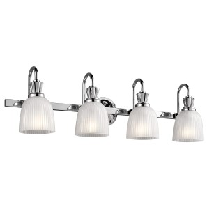 Lampa ścienna Cora KL-CORA4-BATH Elstead Lighting 4x3W LED G9 Stal Chrom