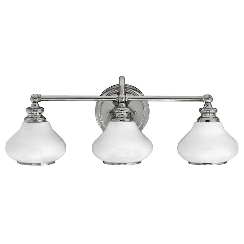Lampa ścienna Ainsley HK-AINSLEY3-BATH Elstead Lighting 3x3W LED G9 Stal Chrom
