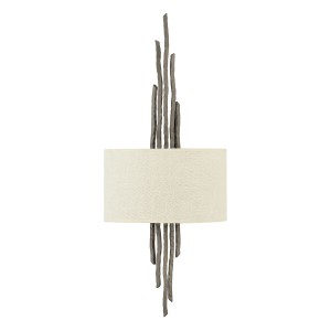 Lampa ścienna Spyre HK-SPYRE2-MMB Elstead Lighting 2x60W E14 Stal Brązowy