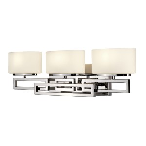 Lampa ścienna Lanza HK-LANZA3-BATH Elstead Lighting 3x3W LED G9 Stal Chrom