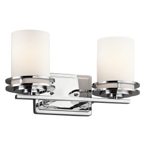 Lampa ścienna Hendrik KL-HENDRIK2-BATH Elstead Lighting 2x3W LED G9 Stal Chrom