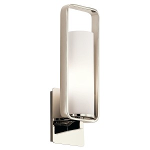Lampa ścienna City Loft KL-CITY-LOFT1 Elstead Lighting 1x60W E27 Szkło Srebrny