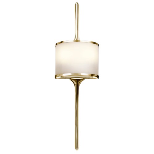 Lampa ścienna Mona KL-MONA-S-PB Elstead Lighting 2x3.5W LED G9 Stal Złoty