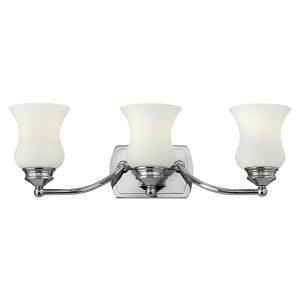 Lampa ścienna Constance HK-CONSTANCE3-BATH Elstead Lighting 3x3W LED G9 Stal Chrom