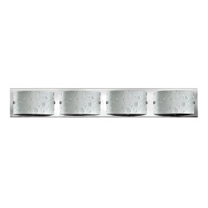 Lampa ścienna Daphne HK-DAPHNE4-BATH Elstead Lighting 4x3W LED G9 Stal Chrom
