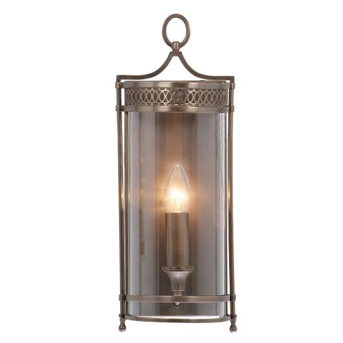 Lampa ścienna Guildhall GH-WB-DB Elstead Lighting 1x60W E14 Stal Brązowy
