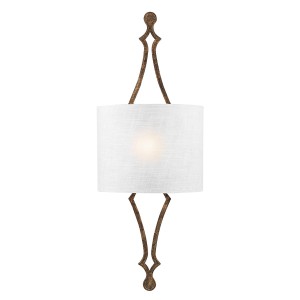 Lampa ścienna Tilling FE-TILLING1-DSGL Elstead Lighting 1x60W E27 Stal Złoty