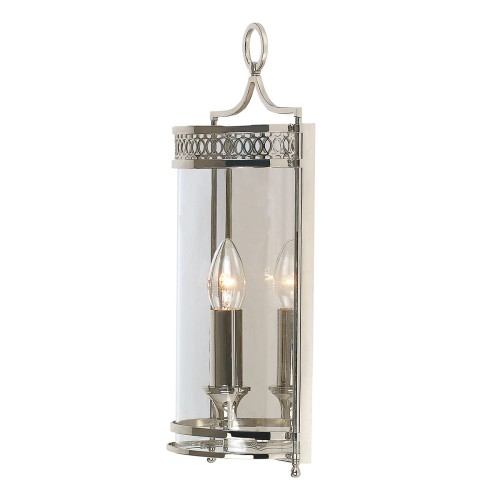 Lampa ścienna Guildhall GH-WB-PN Elstead Lighting 1x60W E14 Stal Chrom
