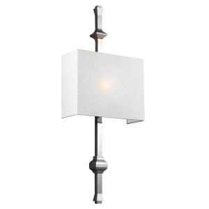 Lampa ścienna Teva FE-TEVA1-PN Elstead Lighting 1x60W E27 Stal Srebrny