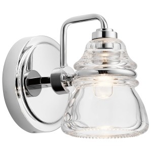 Lampa ścienna kinkiet Talland KL-TALLAND1-PC-BATH Elstead Lighting 1xG9 LED 3.5 W Stal, Szkło Polerowany chrom