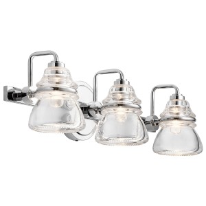 Lampa ścienna kinkiet Talland KL-TALLAND3-PC-BATH Elstead Lighting 3xG9 LED 3.5 W Stal, Szkło Polerowany chrom