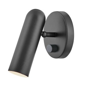 Lampa ścienna Kinkiet LED Dax HK-DAX1-BK Elstead Lighting 1x8 W LED Wbudowany LED Czarny