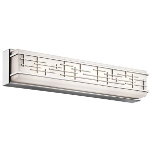 Lampa ścienna Zolon KL-ZOLON-L-BATH Elstead Lighting 4x28W LED Stal Srebrny