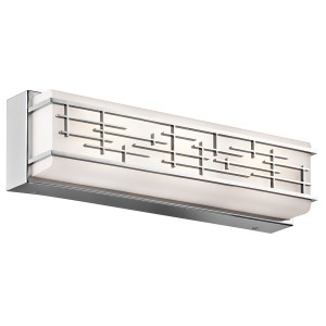 Lampa ścienna Zolon KL-ZOLON-M-BATH Elstead Lighting 3x21W LED Stal Chrom