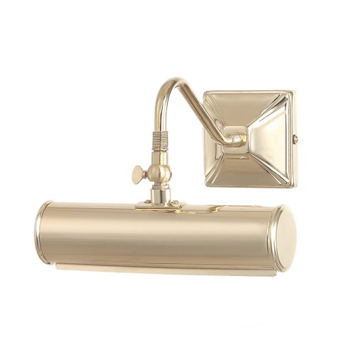 Lampa ścienna Picture Light PL1-10-PB Elstead Lighting 1x40W E14 Stal Złoty