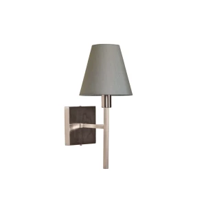 Lampa ścienna Lucerne LUCERNE-1LT Elstead Lighting 1x25W E14 Stal Srebrny