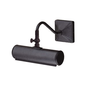 Lampa ścienna Picture Light PL1-10-BLACK Elstead Lighting 1x40W E14 Stal Czarny