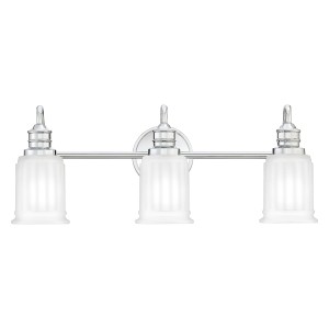 Lampa ścienna kinkiet Swell QZ-SWELL3-PC-BATH Elstead Lighting 3xG9 LED 3.5 W Stal, Szkło Polerowany chrom