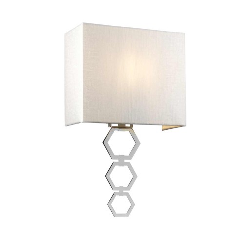 Lampa ścienna Średni kinkiet Ria RIA-MEDIUM-PC Elstead Lighting 1x60 W E27 Polerowany chrom