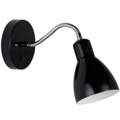 Lampa ścienna CYCLONE   Nordlux E14 czarny
