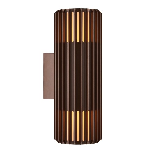 Lampa ścienna ALUDRA  5704924022135 Nordlux E27 nadmorski brązowy metaliczny