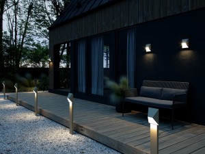 Lampa zewnętrzna PONTIO  5704924010927 Nordlux GU10 rdzawy