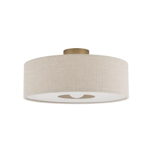 Lampa sufitowa SANTANA M 11651 Nowodvorski kremowa z złotymi detalami