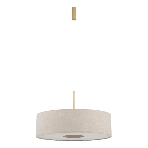 Lampa wisząca kremowa SANTANA L 11653 Nowodvorski duży abażur 65 cm