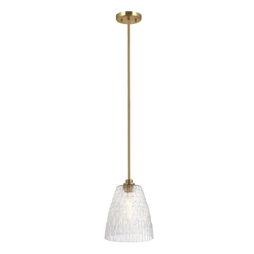 Lampa wisząca Windsor ELS-WINDSOR-P-PNBR Elstead Lighting 1x60 W E27 Naturalny mosiądz