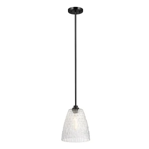 Lampa wisząca Windsor ELS-WINDSOR-P-BLK Elstead Lighting 1x60 W E27 Czarny