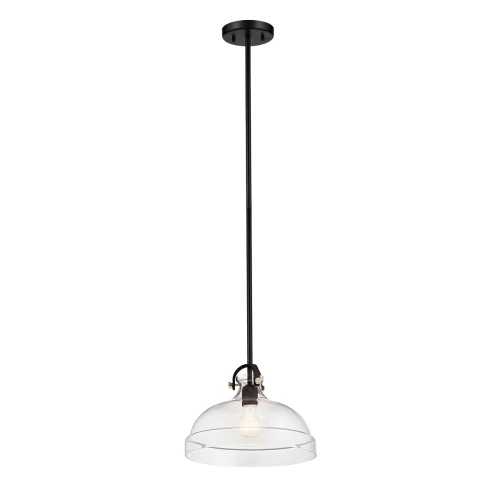 Lampa wisząca Hampton ELS-HAMPTON-P-GR Elstead Lighting 1x60 W E27 Grafitowy