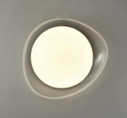 Lampa sufitowa Aura 003064-027923 Zuma Line LED 10W Metal/Akryl Biały matowy