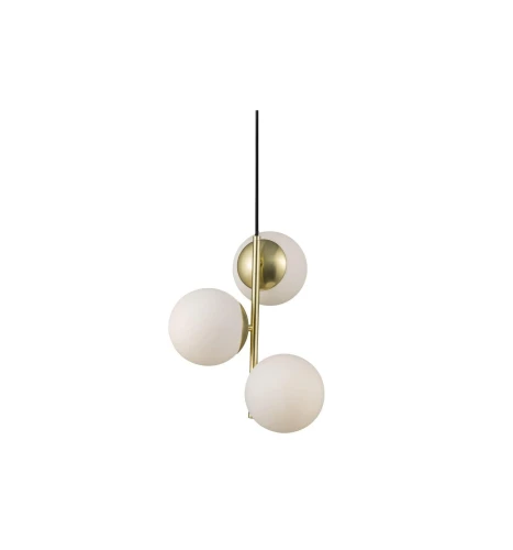 Lampa Wisząca LILLY 48603035 Nordlux E14 3X40W Metal Mosiądz