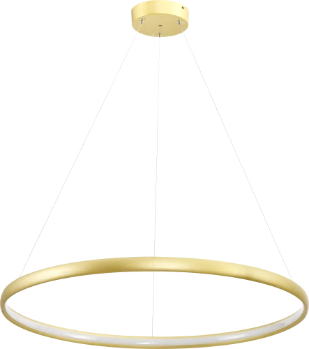 Lampa wisząca CARLO 003064-021962 Zuma Line 1x26W LED Złoty Metal/Akryl