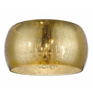 Lampa sufitowa Plafon Rain Zuma line 5x42W G9 Złoty Tworzywo