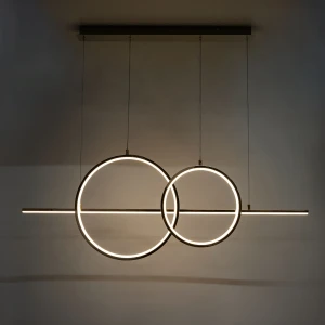 Lampa wisząca CHOLET Zuma Line 34W LED z metalu i aluminium, elegancki design.