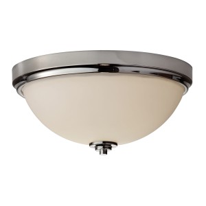 Lampa sufitowa Plafon Malibu Elstead Lighting 2x40W E27 Chrom Metal.