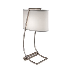 Lampa stołowa Lex FE-LEX-TL-BS Elstead Lighting 1xE27 Stal miękka Szczotkowana