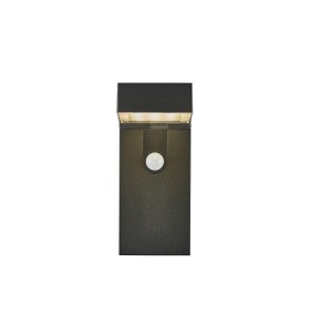 Lampa Ścienna Nordlux Solar Led Plastik Czarny z czujnikiem ruchu