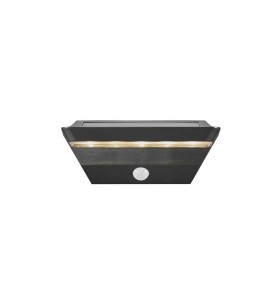 Lampa Ścienna Nordlux Solar Led Plastik - widok z przodu.