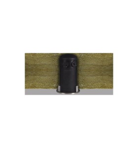 Lampa sufitowa Oprawa podtynkowa MIXIT NORDLUX 1x8W Srebrny Metal.
