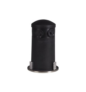 Lampa sufitowa oprawa podtynkowa MIXIT NORDLUX 1x8W srebrny metal.