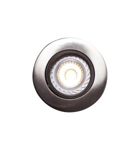Lampa sufitowa Oprawa podtynkowa MIXIT NORDLUX 1x8W GU10 Srebrny Metal.