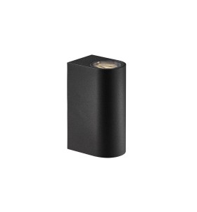 Lampa Ścienna Nordlux LED Aluminium Czarny, widok z boku