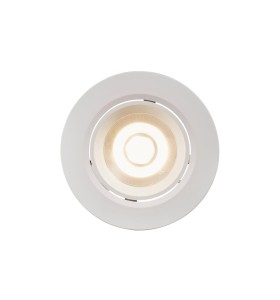Lampa sufitowa Oprawa podtynkowa ROAR NORDLUX 1x6W LED, Biały Tworzywo
