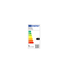 Karta energetyczna lampy ściennej Nordlux LED Metal Biały.