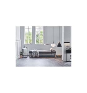 Lampa ścienna Nordlux LED Metal Czarny w nowoczesnym wnętrzu.